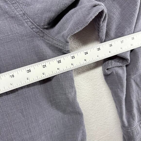Marine Layer Shirt Men's XL Gray India Ink Stretch Selvage Long Sleeve Pocket - Picture 5 of 10